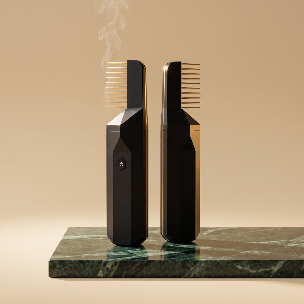 Electric Bakhoor Hair Comb · مشط البخور الإلكتروني