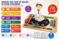 Interactive kids prayer mat