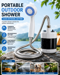 Rechargeable outdoor shower