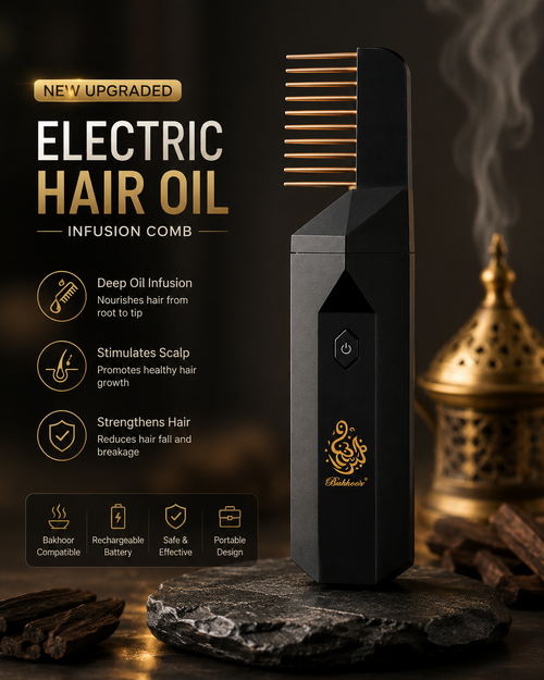 Electric bakhoor hair comb