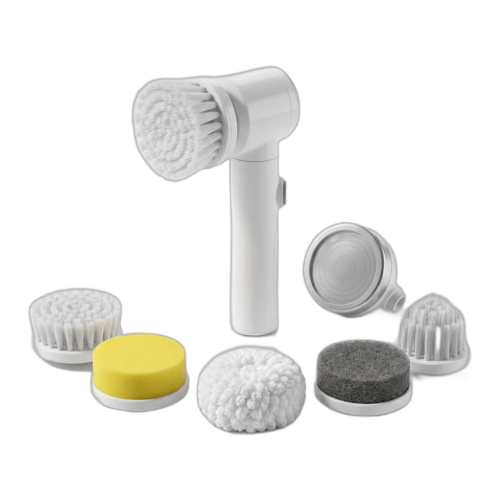 Bathroom Reset Kit: Spin Scrubber + Filter Shower Head