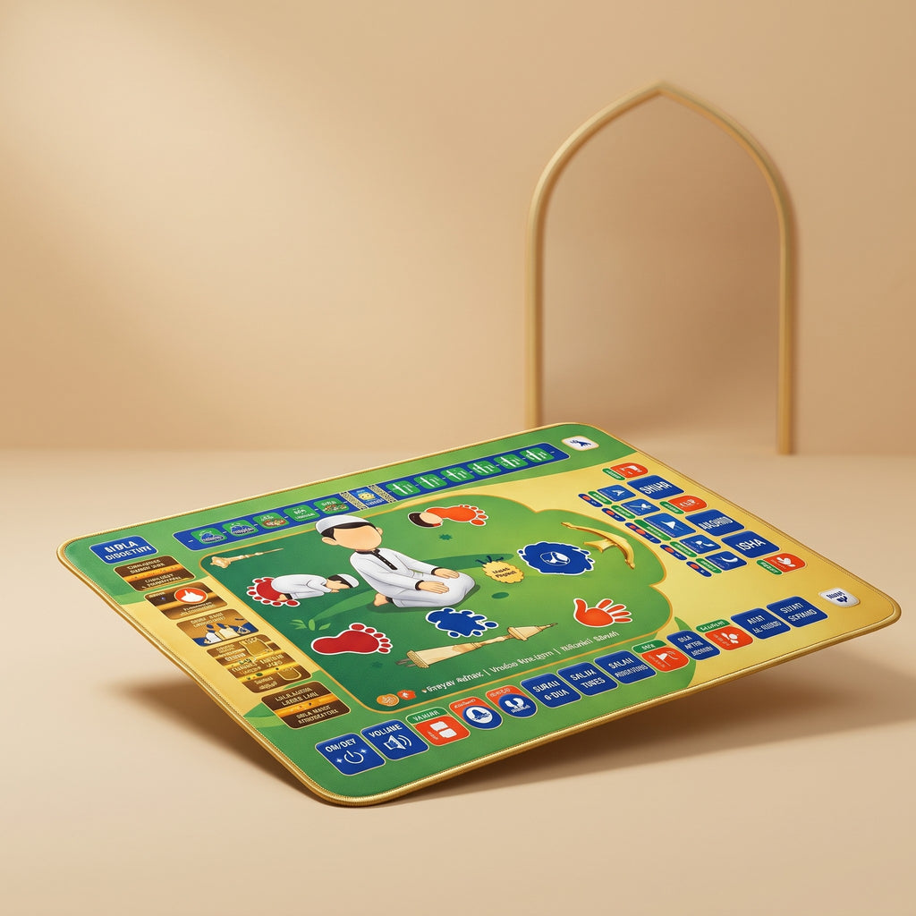 Interactive Kids Prayer Mat · سجادة الصلاة التفاعلية للأطفال