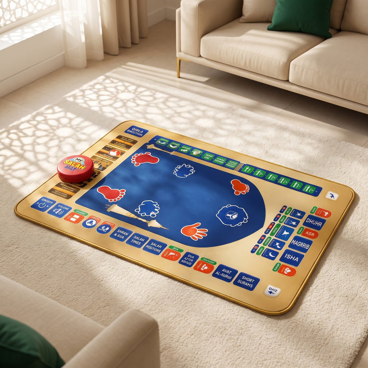 Interactive Kids Prayer Mat · سجادة الصلاة التفاعلية للأطفال